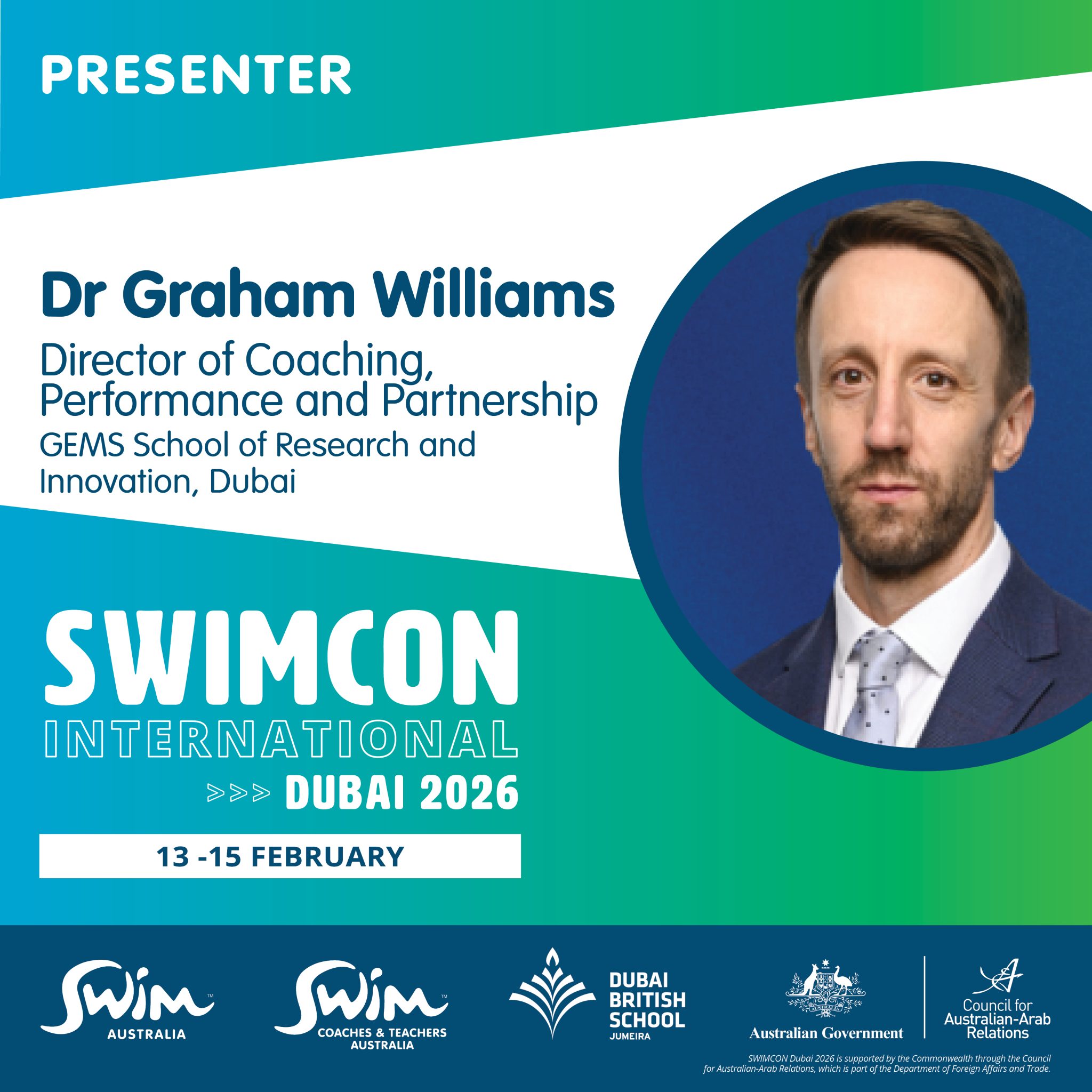 Dr Graham Williams – SWIMCON